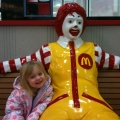 02/01/10 - Kaitlyn with Ronald McDonald