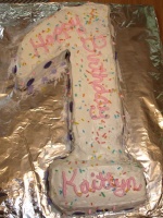 Kaitlyn's First Birthday Cake