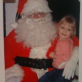 Kaitlyn and Santa