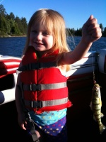 Kaitlyn's First Fish