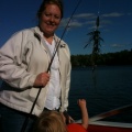 Kari's First Catch of the Day