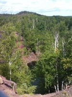Old Mine on Negaunee-Ishpeming Hiking Trail