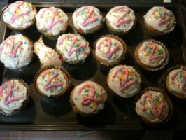 Kaitlyn's Birthday Cupcakes