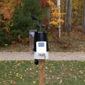 Looking North at the Davis Vantage Pro2 Weather Station