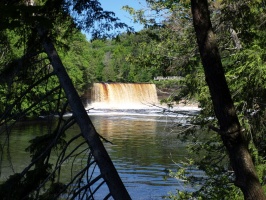 Below the Tahquamenon Falls
