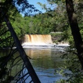 Below the Tahquamenon Falls
