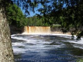 Another view below the Tahquamenon Falls