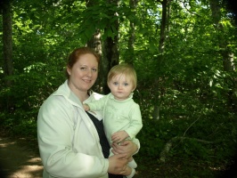Kaitlyn and Mom heading to Sable Falls