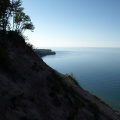 Looking West to Au Sable Point and Lighthouse