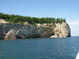More cliffs at Pictured Rocks National Lakeshore