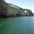 Several caves along the rock cliffs
