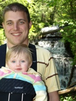 Kaitlyn and Dad at Wagner Falls