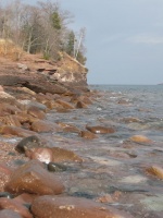 Lake Superior Shoreline at Presque Isle