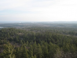 Looking South from Sugarloaf Mountain