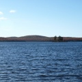 Island on Lake Medora