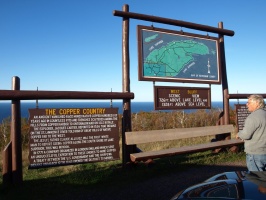 West Bluff Scenic View Sign