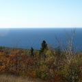 You could see Isle Royale in the distance