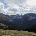 Valley and Mountains in Rocky Mountain National Park.