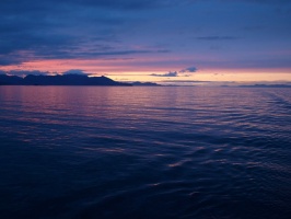 Sunset in Alaskian Waters