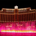 Lighted Fountains at the Bellagio