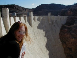Kari and the Hoover Dam