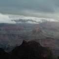 Cloudy morning at the Grand Canyon