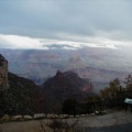 Low clouds at the Grand Canyon