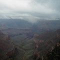 More low clouds at the Grand Canyon