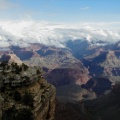 Looking North across the Grand Canyon