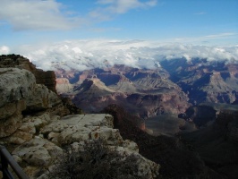 Overlook at the Grand Canyon