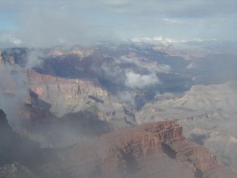 Clouds in the canyon