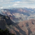 Clouds rising out of the canyon