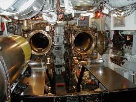 Torpedo tubes of the WWII Sub