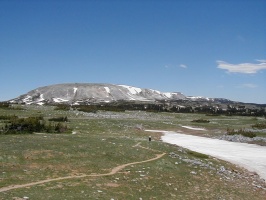 Medicine Bow Peaks in the distance