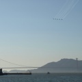 Heading over the Golden Gate Bridge