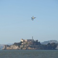 Blue Angel over Alcatraz