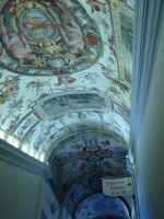 Into the Sistine Chapel