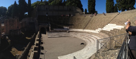 Panorama of the theater