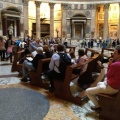 Church seating in Pantheon