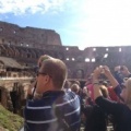 Panorama of Steve taking a picture