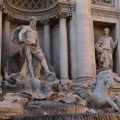 Close up of Trevi Fountain