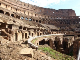 West side of Colosseum