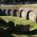 Former wall at Pompeii