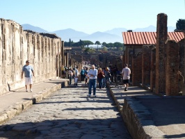 Main Street in Pompeii