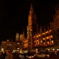 Rathaus-Glockenspiel at Night