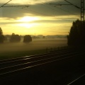 Fog southeast of Munich