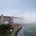 Fort and the Golden Gate Bridge