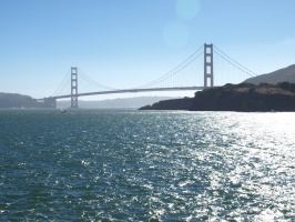 Golden Gate Bridge from the ferry