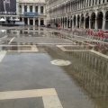 Water coming up in Piazza San Marco