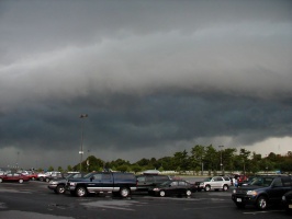 Shelf Cloud from approaching storm in Hershey, PA